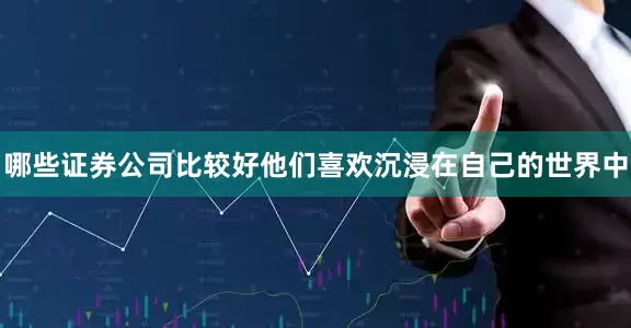 哪些证券公司比较好他们喜欢沉浸在自己的世界中
